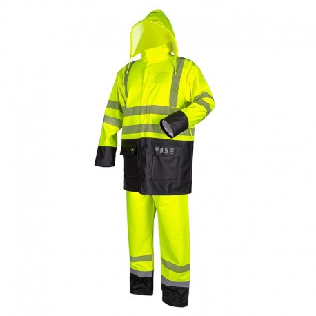 Work rain suit StormGo Hi-Vis