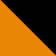 Чёрный - оранжевый