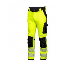 Trousers HI-VIS yellow STRETCH REWELLY