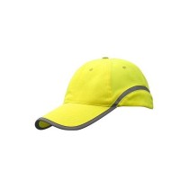 Yellow road worker cap