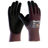 MaxiDry nitrile foam-coated gloves