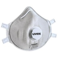 Respirator with valve. Uvex Silv-Air Classic Carbon 2320 FFP3, 15 pcs.