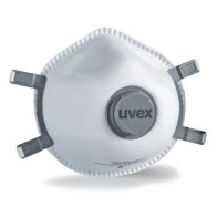 Respiratorius su vožt. Uvex Silv-Air exxcel 7312 FFP3 5 vnt