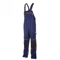 G Safety Canvas Bib Overalls, Blue