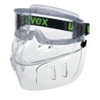 Akiniai sfer. su skydeliu Uvex Ultravision, skaidr
