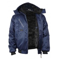 Warm Pilot Jacket with Hood Rewelly