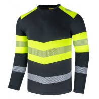 Long Sleeve Bergo Print T-Shirts