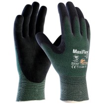 Cut MaxiFlex nitrile foam-coated gloves