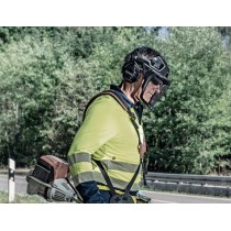 Skydelis apsauginis tinklinis su ausinėmis Uvex Pheos Faceguard, 9790215