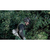 Skydelis apsauginis tinklinis su ausinėmis Uvex Pheos Faceguard, 9790215