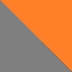 Pilka - oranžinė
