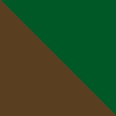 Tёмнo зелёный - коричневый